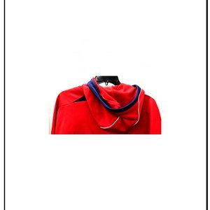 New Rare & Unique Adidas MLS Chivas Hooded Red Jacket, Size XL